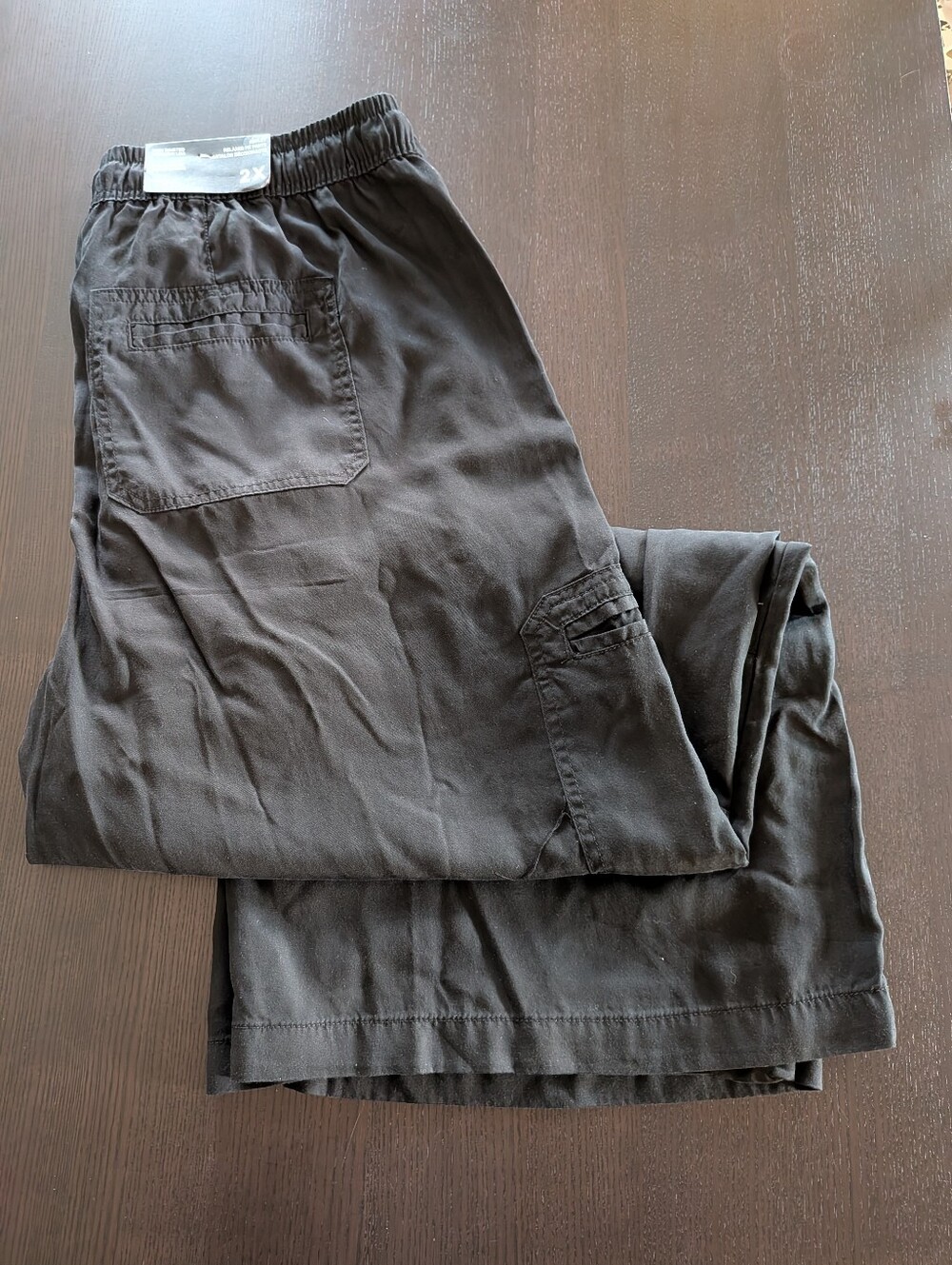 Silver Jeans Co. NWT Ashley High Waisted Straight Leg Pants - Black (2X)